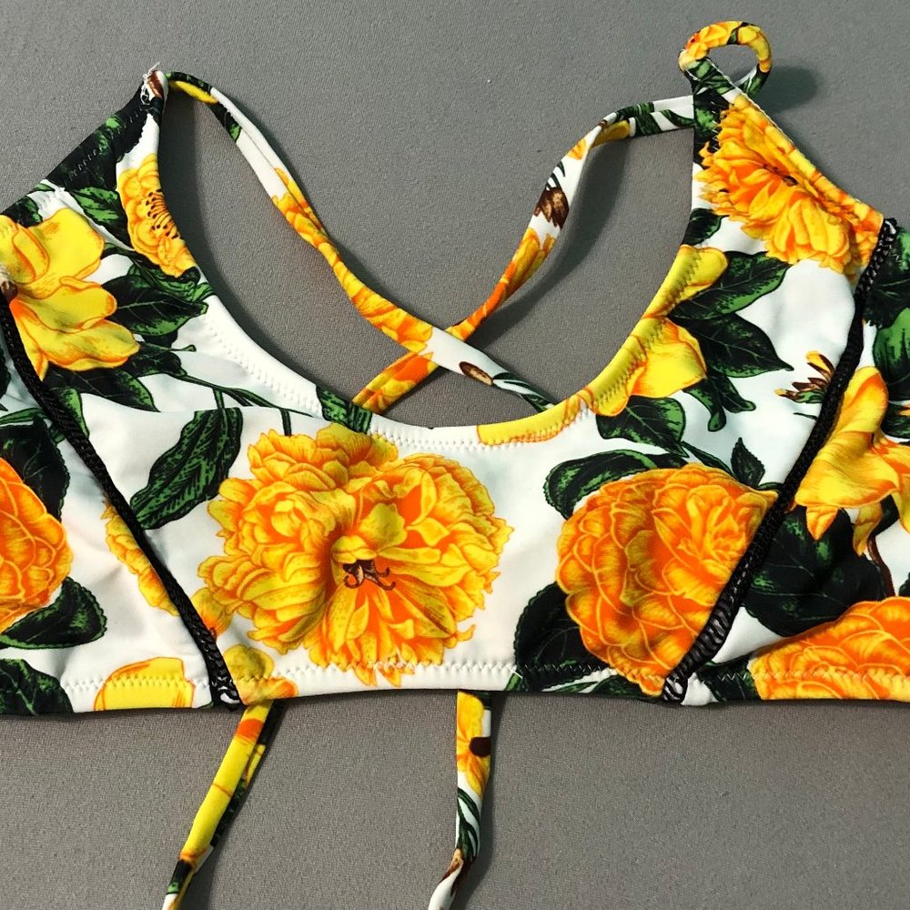 Floral Bikini Top